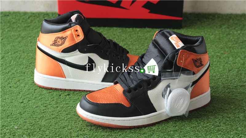 Authentic Air Jordan 1 Satin Shattered Backboard